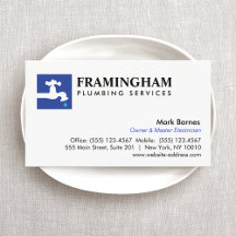 Logotipo de canalização de torneira