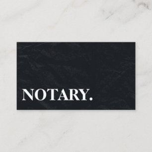 Cartão De Visita Logotipo de Caneta de Agente de Notário Freelance 