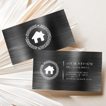 Logotipo de Casa de Imóveis Moldura de Chave Grega