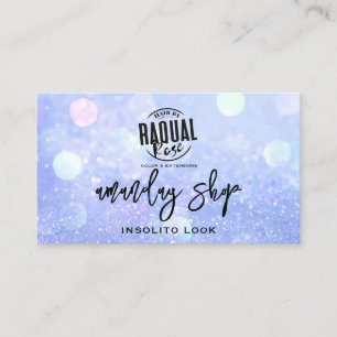 Cartão De Visita Logotipo de código QR Online Comprar Hológrafo Azu