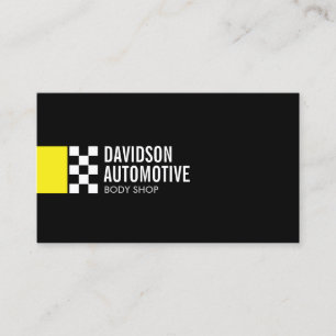 Cartão De Visita Logotipo de competência moderno da bandeira em
