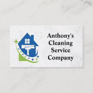 Cartão De Visita Logotipo de Compressão Limpo da Casa   Sanitizaç