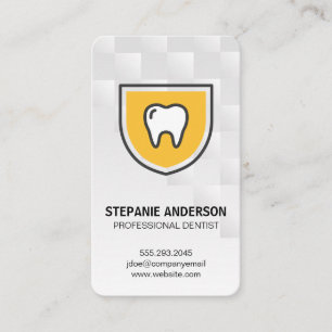 Cartão De Visita Logotipo de Dente Odontologia Cuidados de Saúd