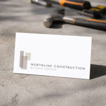 Logotipo de Empresa de Construção Moderna