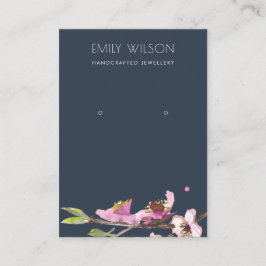 CARTÃO DE VISITA LOGOTIPO DE EXIBIÇÃO DE EXIBIÇÃO FLORAL DE ARMAZEN