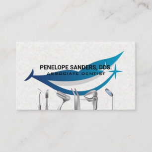 Cartão De Visita Logotipo de Ferramentas Odontológicas   Smile Grap