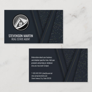 Cartão De Visita Logotipo de Imóvel Residencial