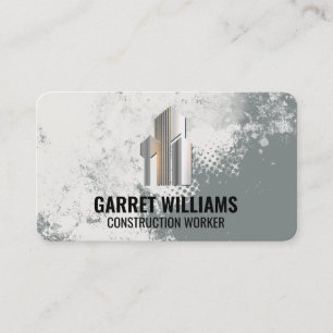 Cartão De Visita Logotipo de Incorporadora Concreto e Terra