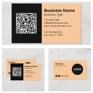 Cartão De Visita Logotipo de Informação Empresarial Profissional Có
