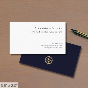 Cartão De Visita Logotipo de Luxo Moderno Simples