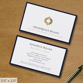 Cartão De Visita Logotipo de luxo profissional