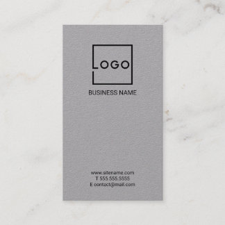 Cartão De Visita Logotipo de Negócios Personalizado Profissional