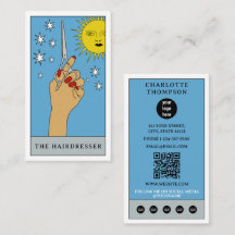 Logotipo de Salão de Cabelo Celestial Tarot Sun Ha