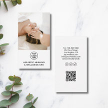 Logotipo de Terapeuta de Saúde Holística Código QR