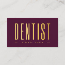 Logotipo Dentista Dentista Dentista Burgundy e Dou