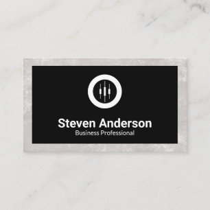 Cartão De Visita Logotipo do Business Stock