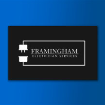 Logotipo do cabo de extensão eletricista preto