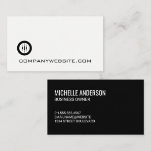 Cartão De Visita Logotipo do Candlestick