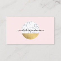 Logotipo do Círculo Dourado/Marble do abstrato mod