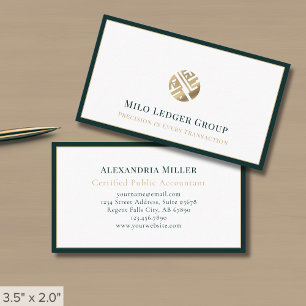 Cartão De Visita Logotipo Dourado sofisticado de luxo