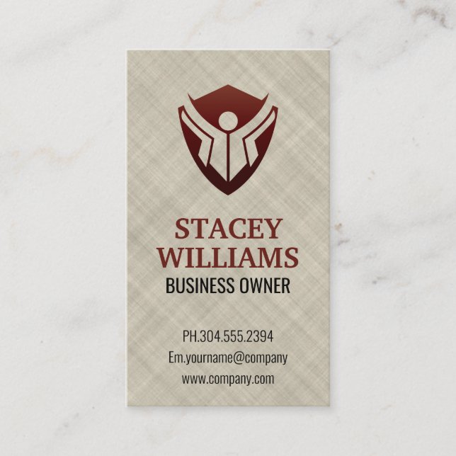 Cartão De Visita Logotipo educacional (Frente)