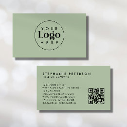 Cartão De Visita Logotipo Elegante da Empresa Personalizado Código 