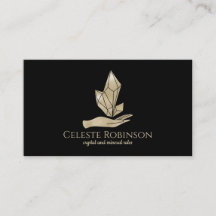 Logotipo Gem Personalizado para Boho de Mão Crista