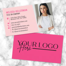 Logotipo Minimalista Moderno Rosa Feminino