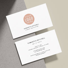 Cartão De Visita Logotipo moderno e personalização do site