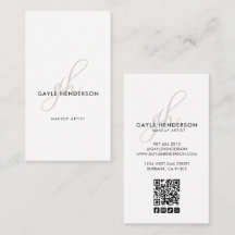 Logotipo Moderno em Rosa Corado Código QR Foto Maq