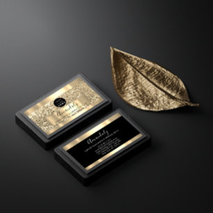 Cartão De Visita Logotipo Personalizado de Lash do Artista de Compo