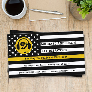 Cartão De Visita Logotipo Personalizado de Sinalizador de Linha Dou