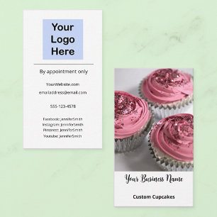 Cartão De Visita Logotipo Personalizado Elegante de Fotografia para