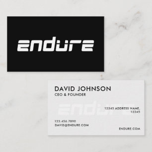 Cartão De Visita Logotipo Personalizado Minimalista Profissional Mo