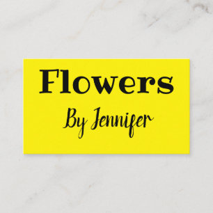 Cartão De Visita logotipo personalizado minimalista simples florist