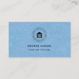 Cartão De Visita Logotipo Personalizado Moderno Elegante Simples