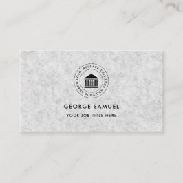 Cartão De Visita Logotipo Personalizado Moderno Elegante Simples