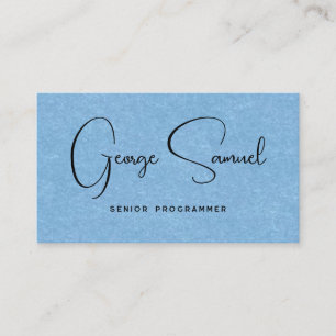 Cartão De Visita Logotipo Personalizado Moderno Mídia Social Minima