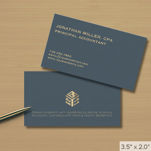 Cartão De Visita Logotipo personalizado moderno simples