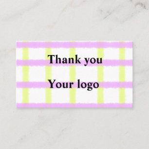 Cartão De Visita Logotipo personalizado simples e elegante aqui emp