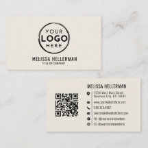 Logotipo Profissional Marfim Minimalista Moderno