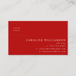 Cartão De Visita Logotipo profissional mínimo moderno e simples em 