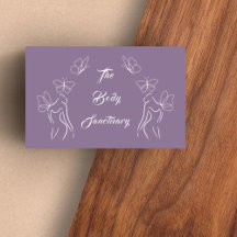 Logotipo roxo elegante Mulheres Corpo Bem-estar