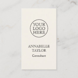 Cartão De Visita Logotipo Vintage