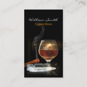 Cartão De Visita Loja de doces/cigarros