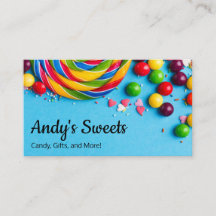 Loja de Doces Divertida e Colorida Empresa de Doce