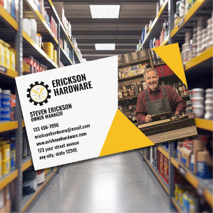 Cartão De Visita Loja de hardware