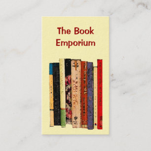 Cartão De Visita Loja de Livros