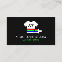 Loja de Roupas Personalizadas Preto Impressão
