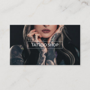 Cartão De Visita Loja de Tatuagem